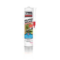 Mastic Transparent Isolation Portes&Fenêtres 280ml - RUBSON