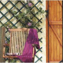 Trellis extensible pvc vert 1x3m - NORTENE