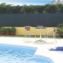 Brise vue natte polyéthylène Totaltex 1x3m Vert - INTERMAS