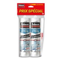 2 Silicones Anti-moisissures Bain&Cuisine Pure 280ml - RUBSON