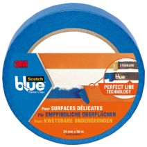 Adhésif de masquage surfaces délicates 50mx24mm - SCOTCHBLUE™