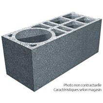 Parpaing angle 25x20x50