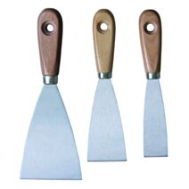 Spatules avec manche en bois 