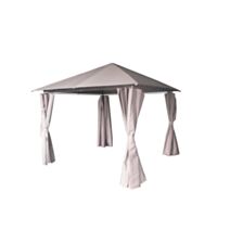 Toile pour tonnelle First 3x3m taupe  - INVENTIV