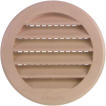 grille plastique ø150 - 100cm² - avec moustiquaire - AUTOGYRE