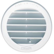 grille plastique ø120 - 0-35cm² - réglable avec moustiquaire - AUTOGYRE