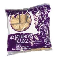 40 Bouchons en Liège Naturel pour Vins de Garde - DUHALLE