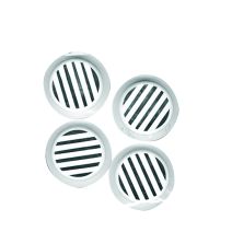 grille plastique (x4) ø40 - 25cm²  - AUTOGYRE