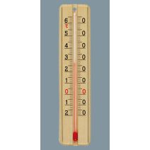 thermomètre bois clair 22 cm - STIL