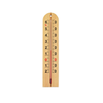 thermomètre bois clair 22 cm - STIL