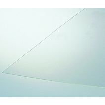 Verre synthétique 2mm transparent L.1xL.0,50m Clair lisse