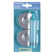 Adaptateur Vacuum-Loc chroméome - WENKO