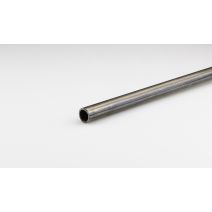 Tube rond acier naturel noir mm.20x1.5