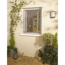 Moustiquaire enroulable alu anthracite h.160 x l.130cm - PROTECTA