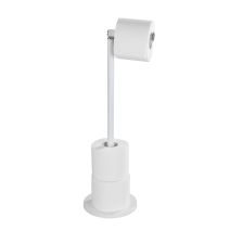 Porte-papier toilette sur pied 2 en 1 - WENKO