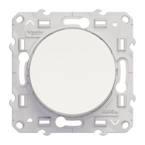 Interrupteur va-et-vient lumineux Odace blanc - SCHNEIDER ELECTRIC