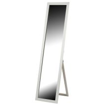 Miroir chevalet 32x150cm Soweto blanc à poser