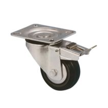 roulette pivotante ø 80 à frein - CAUJOLLE