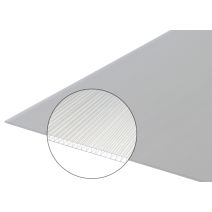 Plaque Alvéolaire Polycarbonate 6mm L.2xL.1,05m Carboglass