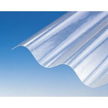 Plaque Ondulée Polyester Grandes Ondes L.1,52xL.0,92m