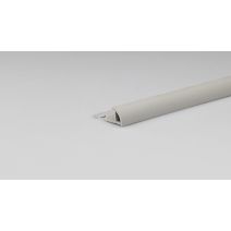 1/4 rond pvc mate gris clair 6mm - ARCANSAS