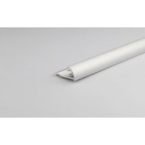 1/4 rond alu argent anodisé 8mm - ARCANSAS