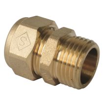 Raccord à compression mâle 15/21 - PER 10x12