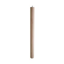 Pied table haute modèle 17 brut H.710 Ø58 mm - EVOLUDIS