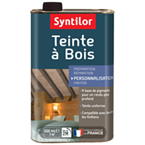 Teinte à Bois Chêne Moyen 0,5L - SYNTILOR