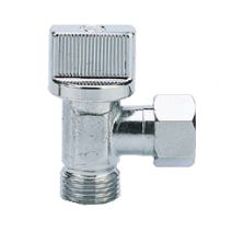 Robinet wc équerre chromé mâle femelle G3/8 - NOYON THIEBAULT
