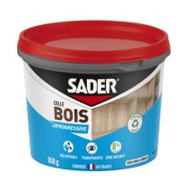 Colle à bois Prise Progressive Pot 650g - SADER