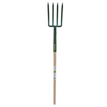 Fourche à bécher manche pomme verte 27cm - INVENTIV