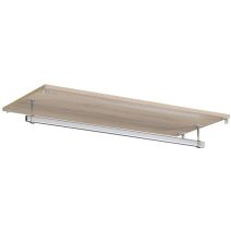 Dressing Easy Dress étagère + tringle penderie L90xP40cm Chêne