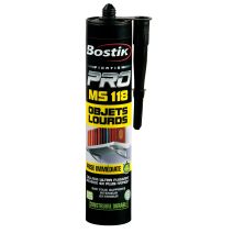 Mastic colle Fixation Pro MS 118 objets lourds - BOSTIK