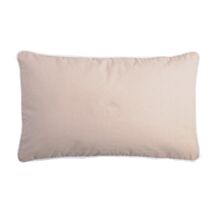 Coussin Duo en coton 30 x 50 cm lin et écru
