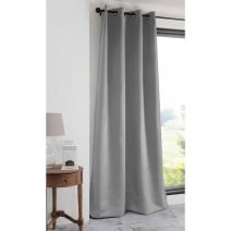 rideau Occultant Notté 100% Polyester 135 x 250 cm Gris