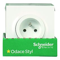 LOT DE 5 PRISES 2 P+T "ODACE"