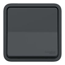 Interrupteur va-et-vient étanche Mureva Styl anthracite - SCHNEIDER ELECTRIC