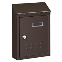 Boîte aux lettres Thésée marron - DECAYEUX