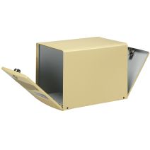 Boîte à lettres K'ube 2 portes beige - DECAYEUX