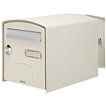 Boîte aux lettres face dôme 2 portes normalisée ton pierre - DECAYEUX