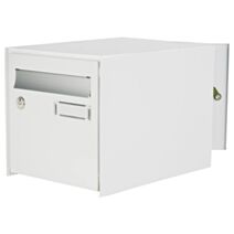 Boîte aux lettres Home 2 portes blanc - DECAYEUX