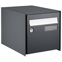 Boîte à lettres Normes PTT Home 2 portes gris