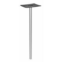 piquet de boîte aux lettres cylindrique aluminium - DECAYEUX