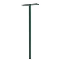 Piquet de boîte aux lettres cylindrique vert - DECAYEUX