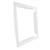 Cadre d'encastrement blanc boîte aux lettres Home