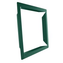 Cadre d'encastrement vert boîte aux lettres Home