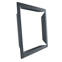 Cadre d'encastrement gris boîte aux lettres Home