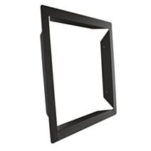 Cadre d'encastrement noir boîte aux lettres Home