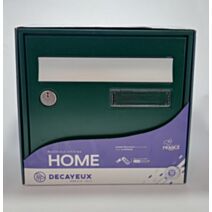 Boîte aux lettres Home compact vert 1 porte